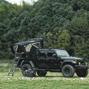 4×4 Roof Tent Offroad SUV truck Canvas Double ladder Family Outdoor Hard Shell Camping Rooftop Tent