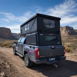4×4 Truck Bed Camper Slide in Camper Canopy Off Road Camping Trailer Overland Camper for Pickup Truck Box
