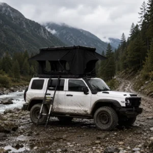 4×4 Waterproof Aluminum Alloy Hard Shell Car Rooftop Tent