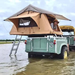 4×4 off Road Four Season Car Roof Top Tent with Aluminum Poles and 280g Canvas for Camping