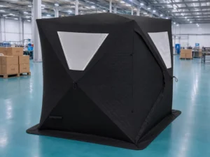 5-6 Person Large Oxford Square Sauna Tent One Bedroom Insulated Outdoor Beach Events Steam Room