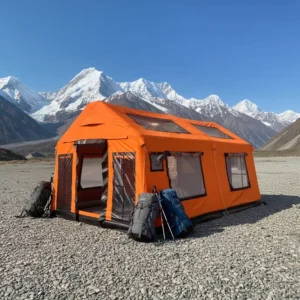 5-7 Person Waterproof Durable Inflatable Airtight Camping Tent for Outdoor Camping