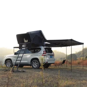 5 Person X-Hinge 420D Oxford Cloth Rooftop Tent for Jeep Wrangler JK