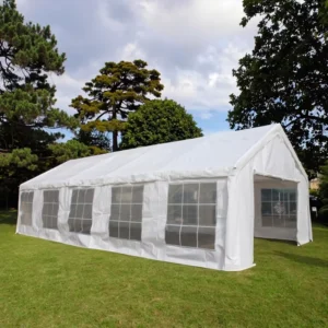 5 x 10 m Waterproof Wedding Marquee Tent, 12-Leg Frame, for Outdoor Events