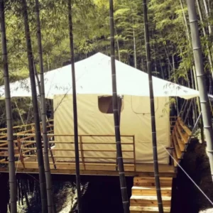 5.5 x 8.9 m Outdoor Camping Desert Beach Masai Mara Hotel Tent Windproof Waterproof Glamping Resort Tent