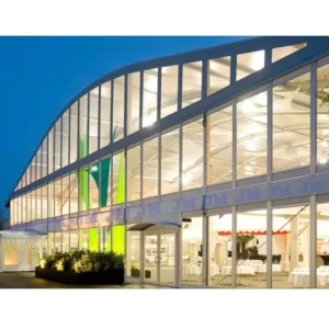 500 People 1000 People Capacity Outdoor Clear Top Luxury Wedding Marquee Event Tent for Banquet