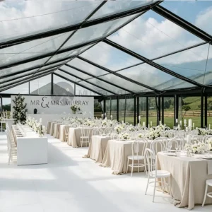 500 Persons Premium Aluminum Event Tent for Wedding Ceremony Banquet and Hospitality Events