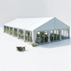 500-Seater Outdoor Wedding Church Festival Tent with Clear PVC Windows