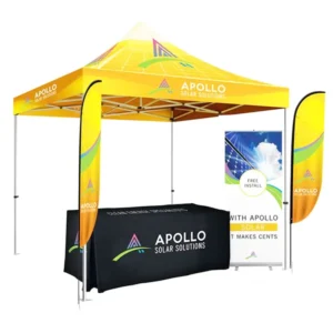500D Oxford 10x20ft 3x6m Aluminum Frame Commercial Trade Show Advertising Tent