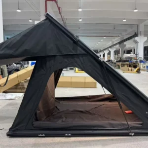 50kgs Lightweight Aluminum Alloy Triangular Roof Tent Windproof Portable Four-Season Automatic Setup Outdoor Camping Essential