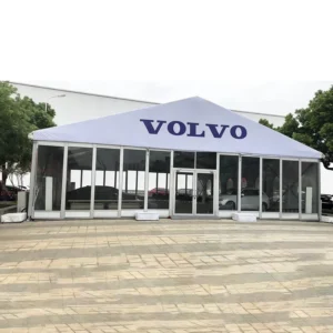 55x30x4m Aluminum Alloy PVC Tent for Outdoor Exhibition and Press Conference, Windproof Snow Resistant