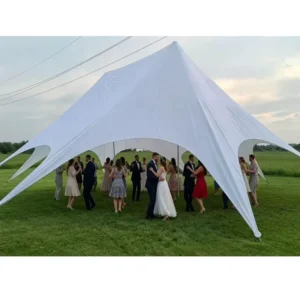 59ft x 47ft x 20ft 600D PU Oxford Double-Top Event Tent