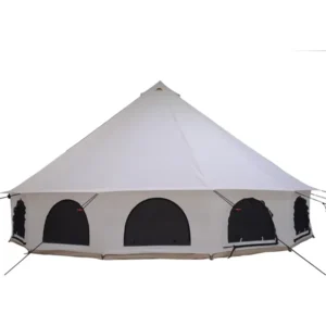 5M Family Camping Canvas Tent Oxford Teepee Cotton Yurt Safari 6m Glamping Bell Pyramid Tent
