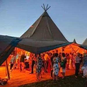 5M Waterproof Outdoor Camping Canvas Emperor Bell Tent