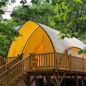 5X9m Factory Price Modular Four Season Double Layer Sailing Safari Best Quality Rustic luxury Accommodation Camping Tents