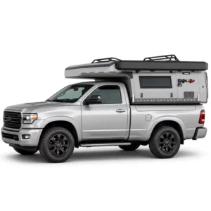 5ft 8ft Offroad Pickup Flatbed Slide In Camper With Awning Tent Lightweight Waterproof For 4×4 Outdoor Camping Travel