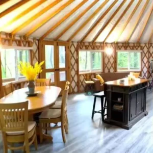 5m 6m Modern Yurt Tent for Guest Lodging