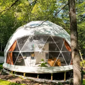 5m, 6m, or 7m Outdoor Glamping Safari Lodge Camping Yurt House Tent with Insulation