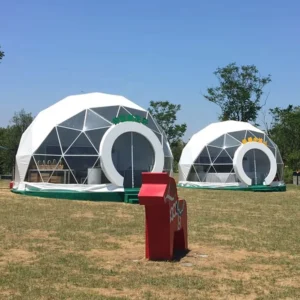 5m Diameter Geodesic Waterproof Dome House Tent for Glamping
