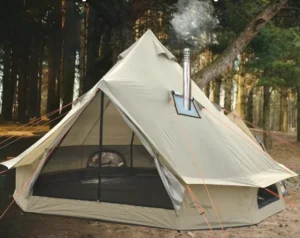 5m Extra-Large Oxford Yurt Family Bell Tent with Stove Socket, Without Center Pole
