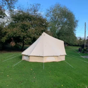 5m Sibley Bell Tent Cotton Canvas Tents Outdoor Glamping Luxury Yurt Tourist Tent 4 Seasons