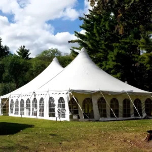 5×5 Premium Aluminum Frame Weatherproof Fabric UV Protection Fire Retardant Long Lasting Outdoor Use Durable Pagoda Tent 15+