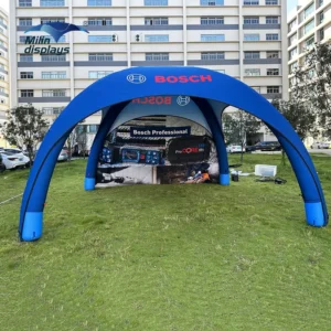 5x5m Waterproof Fire Resistant Inflatable Garage Dome Tents for Race Rally Motor Sport Sealed Gazebo Canopy for Outdoor Event