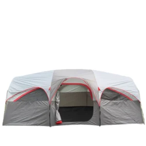 6-8 Large Space Tunnel Tent Family Leisure Outdoor Camping Portable Sunshade Insect-proof Double-layer Camouflage