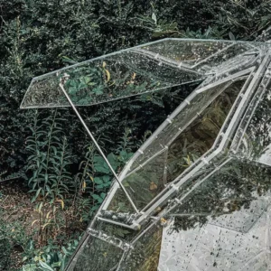 6-8 Person Capsule House PC Dome Tent, Transparent, 4.6m