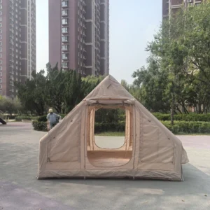 6.3 Automatic Luxury Inflatable Air Tent Waterproof PVC Oxford Fabric for Family Glamping