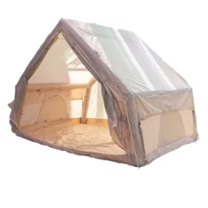 6.3 square meter Large Luxury 300D Oxford Fabric Waterproof Four-season One Bedroom Outdoor Inflatable Camping Air Tent Quick