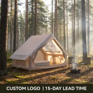 6.3sqm Inflatable Camping Cabin Large Clear Skylight UV Protected Inflatable Star House for Scenic Outdoor Sites