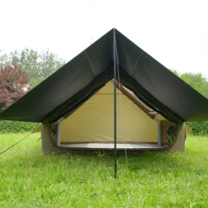 6.3sqm Pro Inflatable Camping Tent Large Space with Awning & 1 Open-style Door & Large Skylight With 2 air Vents