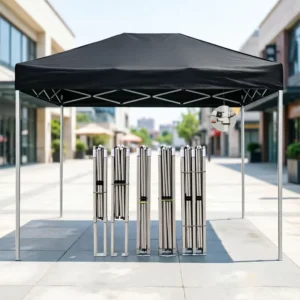 6.5 x 10 ft Commercial Pop-Up Canopy Tent Portable Outdoor Events 2 x 3