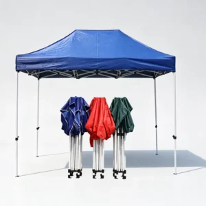 6.5×10 FT Commercial Pop Up Canopy Tent Heavy Duty Portable and Long-Lasting for Outdoor Events2x3
