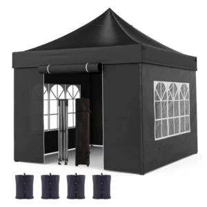 6.8×6.8ft Market Series Pop-Up Canopy Advertising Tent, Outdoor Waterproof Exhibition Tent