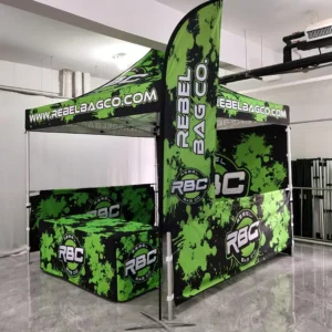 600D Folding Pop-up Aluminum Canopy Tent Custom Printed Outdoor Gazebo for Trade Shows