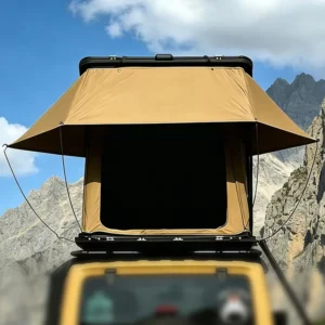 600D Oxford Fabric 4 Season Waterproof 4×4 Aluminum Hard Shell Car Rooftop Tent