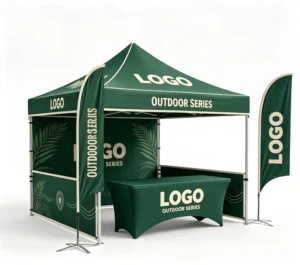 600D Oxford Waterproof Indoor/Outdoor Trade Show Canopy Tent Aluminum Frame Foldable