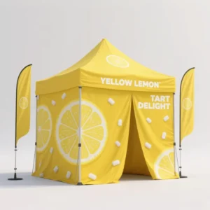 600D Waterproof Fire-Retardant Aluminum Alloy Frame Folding Advertising Tent