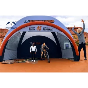 Custom 4m 5m 6m 7m 8m Inflatable Canopy Tents for Motor Sport Events Easy Set Up Advertising Inflatables for Road Events