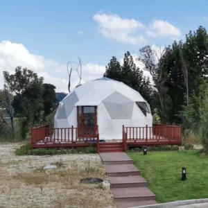 6m 7m 8m Diameter Geodesic Dome Tent for Outdoor Glamping