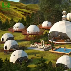 6m 8m 10m 15m Geodesic Dome Half Sphere Tent for Party Event Outdoor Hotel Yoga Studio