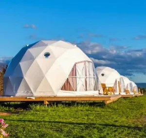 6m Four Season Custom Modern Geodesic Domes Glamping Tent Outdoor Tourism Luxury Hotel for Sale