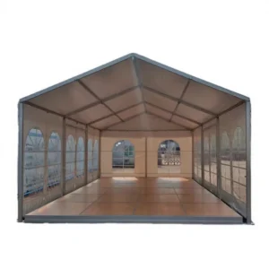 6×9 m and 6×12 m Waterproof Marquee Tent with Wood Floor for 100 People
