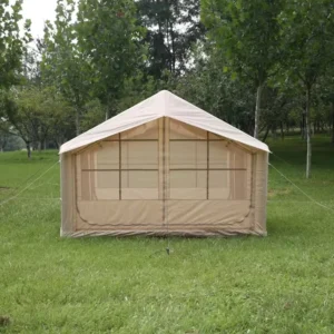 7.5 Large Door Waterproof Four Season Inflatable Air Tent with Quick Automatic Opening Double Layer for Outdoor Camping Glamping