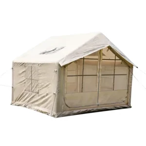 7.5 Square Meters Inflatable Camping Tent 420D Oxford Cloth Double Doors Double Skylight Outdoor Family Glamping