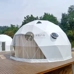 7m Geodesic Dome Tent Guangzhou Source Factory Direct Glamping Tent Luxury Hotel Tent for Camping Resort