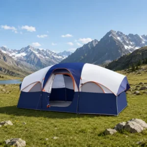 8 12 Person Large Family Camping Tent Waterproof Cabin Tent 190T Polyester Outdoor 4 Season for Hiking Party OEM ODM