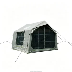 8㎡ Inflatable Camping Tent 300D 420D 600D Oxford Fabric Luxury Outdoor Glamping Tent Supplier For Europe Market Middle East